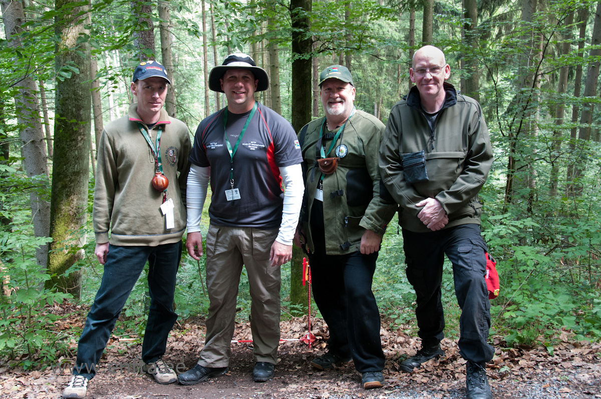 Derek Bendon UK, Hercules PR Joubert ZA, Andrew I Kays NO, Mirco Schaarschmidt DE